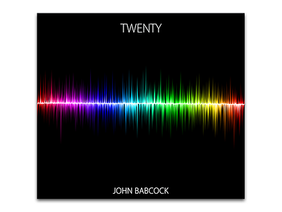 Twenty - Album Cover V2 album album cover art black cd color cover logo logo design music spectrum