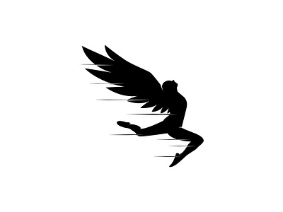 Dance Migration v.2 dance dancer logo wing wings woman