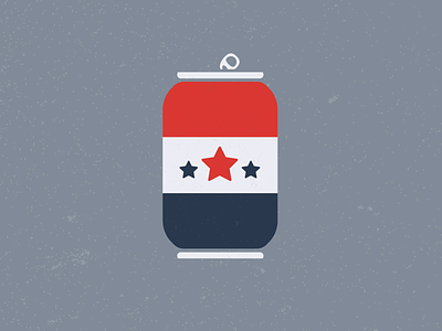 I’m not as think as you drunk I am. america beer can color fourth of july illustrator vector