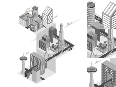 isometric citay illustration isometric illustration ui