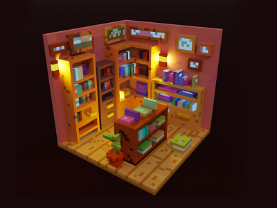 Bibliothèque 📚 3d art voxel voxel art voxel artist