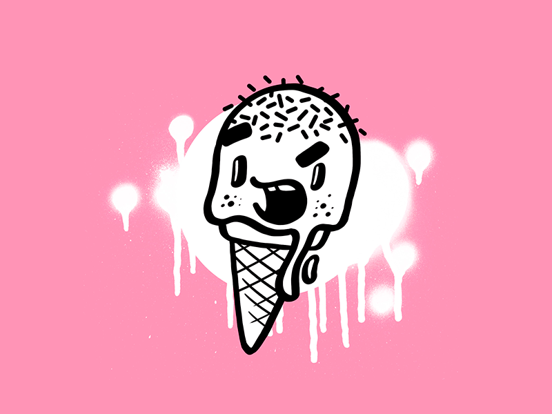 Evil Icecream by Shady on Dribbble