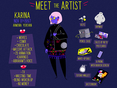 Meet the artisy characterdesign illustration meettheartist