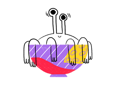 Alien alien characterdesign icon illustration