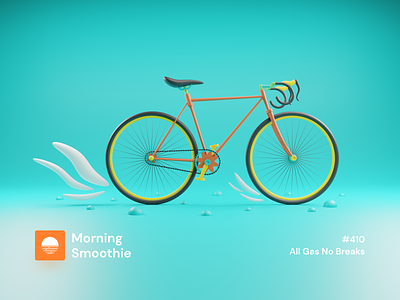 All Gas No Breaks 3d 3d art bicycle bicycles bicycling bike bikes blender blender3d cycle cycling cyclist diorama fixie illustration isometric isometric design isometric illustration low poly