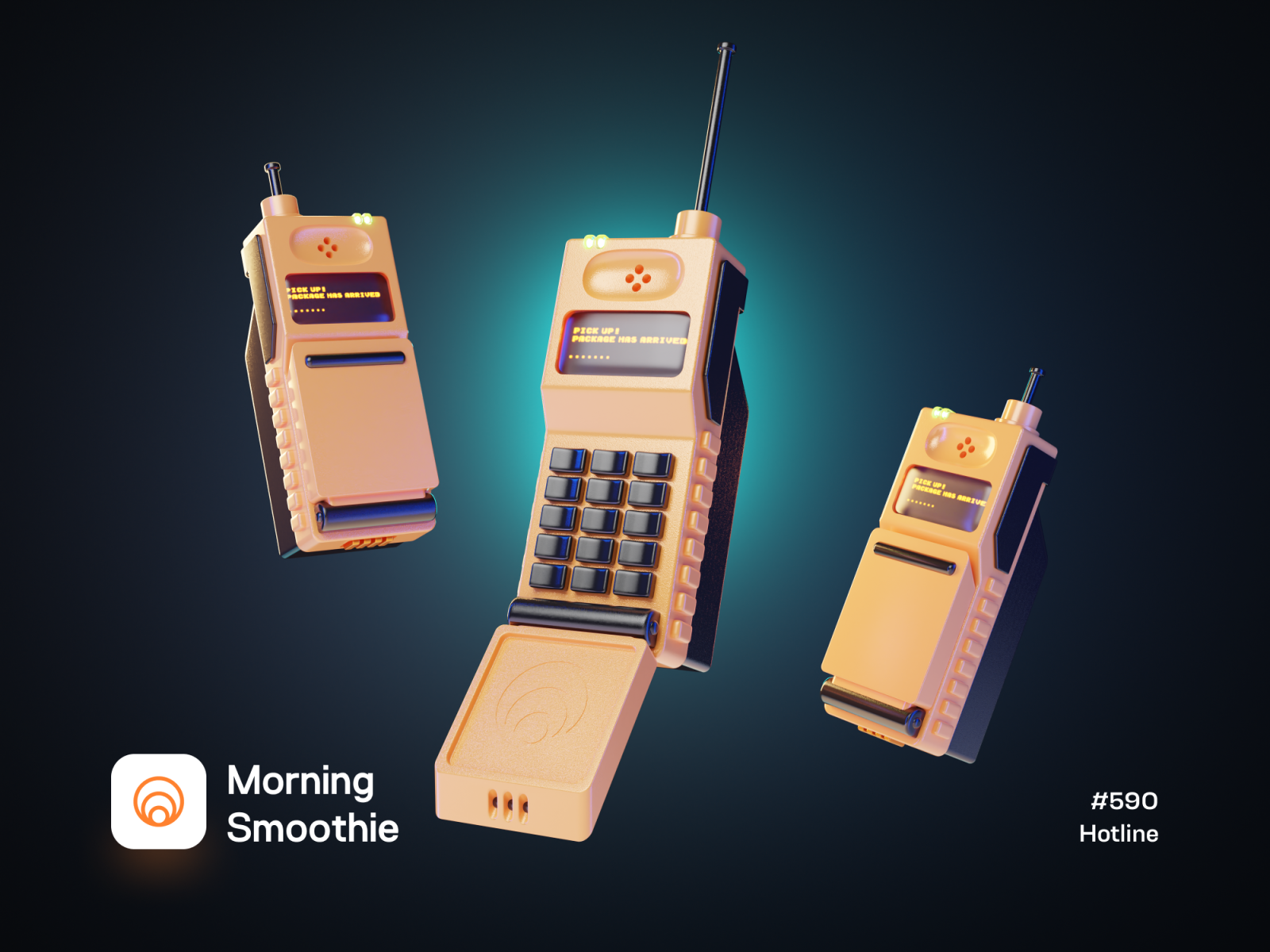 Hotline 3d 3d art 3d artist 3d artwork 3d illustrator blender blender3d diorama illustration isometric isometric design isometric illustration low poly mobile phone nokia phone phone app retro retro design retrowave