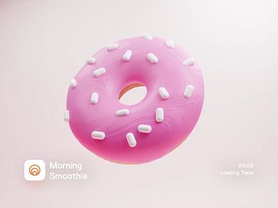 Loading Taste 3d 3d animation animated animation blender blender3d candy design diorama donut donuts illustration isometric isometric illustration loading loading animation spinner sweet sweets treat