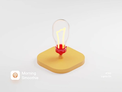 Lights On 3d 3d animation 3d icon animated animation blender blender3d design diorama icon icon design illustration isometric isometric illustration light lightbulb lights