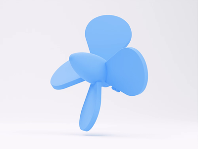 Prop Up 3d 3d animation animated animation blender blender3d illustration prop propeller