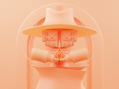 Clay Traveller 3d blender blender3d character characterdesign clay claymation clayrender illustration isometric pfp profile pic