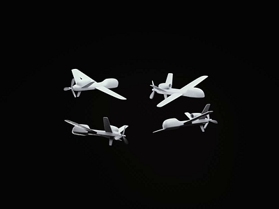 Cloud Cover 3d 3d animation animated animation blender blender3d drone flight fly flying illustration isometric tech technology