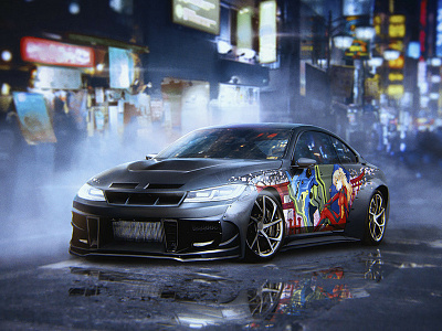 LifeRace - 2 car concept art design game gamedev race race car sportcar tuning