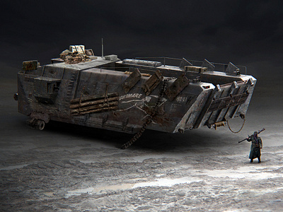 Agony of War Concept Dropship