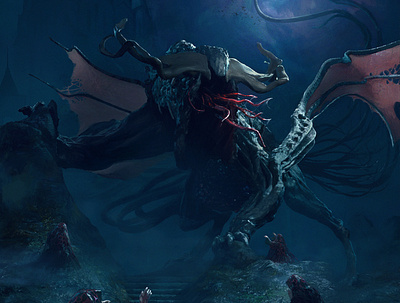 evilbook 2 concept art creature fantasy game art illustration medieval monster
