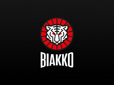 Biakko brand branding logo sport tiger