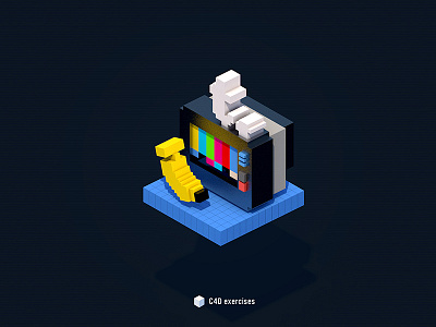 C4D 8-bit Tumblr