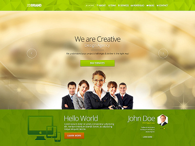 Single Page Website Designs blog minimal portfolio responsive singlepage