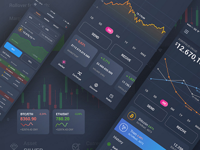 BlockApp app bitcoin blockchain btc charts crypto currency ethereum ico mobile wallet