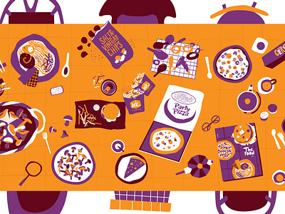 Social media post art design food food and drink food illustration illustration illustrator vector