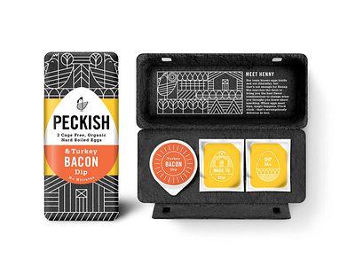 A packaging design concept for Peckish