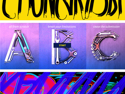 Facebook wallpapers am design studio andreea marciuc experiment illustration typography
