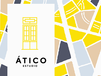 Branding - Ático Estud architecture arq branding graphic design