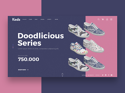 Shoes Shop Landing Page