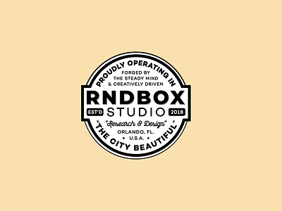 RNDBOX - Badge Design *RIP*