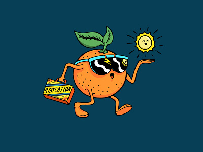 Mimosa Sunshine akyros design drawing freelance design fruit illustration hand drawn icon illustration mimosa orange procreate screenprinting