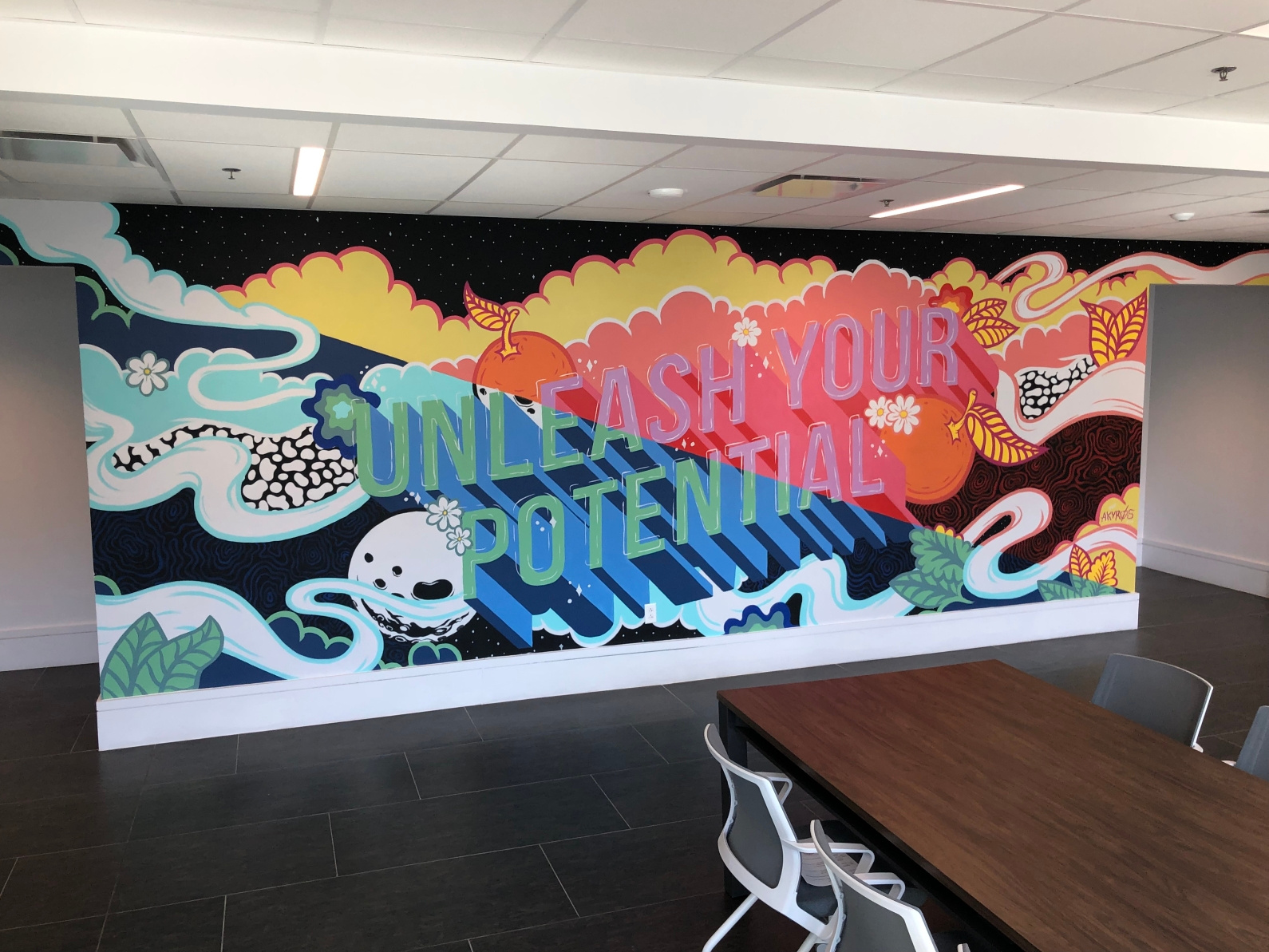 Unleash Your Potential Mural for UCF Downtown by Harry Foreman on Dribbble