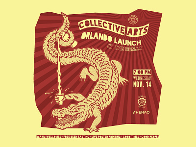 Event branding for Collective Arts Brewing
