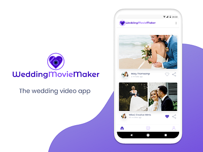 Wedding movie maker app