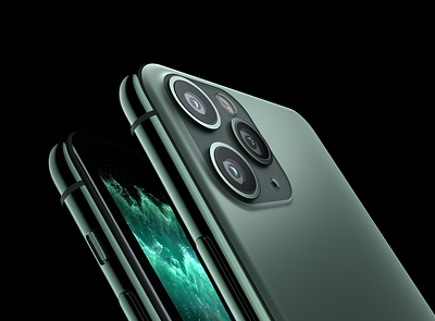 Apple iPhone 11 Pro Max 3D Rendering 3d advertisment apple cinema4d marketing octanerender product render