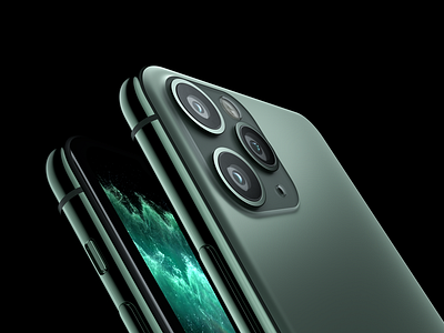 Apple iPhone 11 Pro Max 3D Rendering