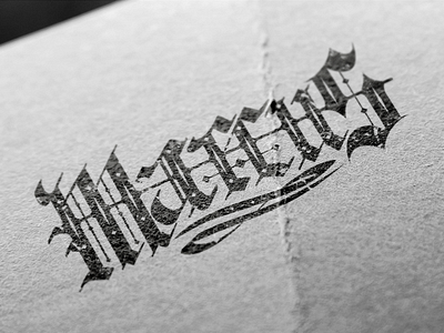 Marcus Lettering