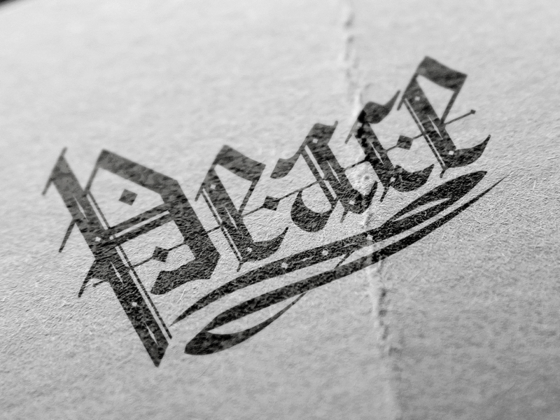 Peace Lettering by R4D Studio on Dribbble