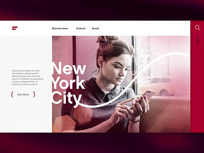 N Y C art direction design interface new york city