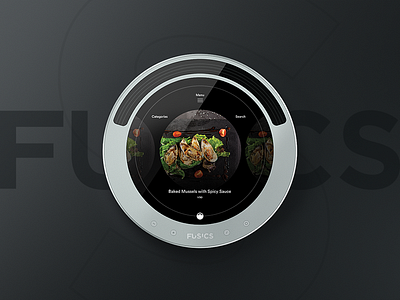 Fusics 3 cook design interactive interface product