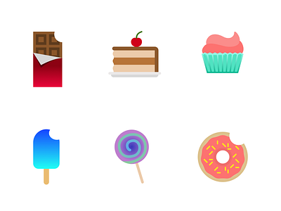 Dessert Icons