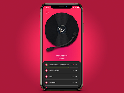 3030 : DAY 6 - vinyl app concept