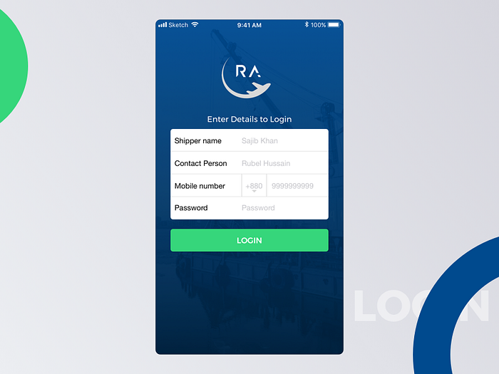Courier Delivery Login designs, themes, templates and downloadable