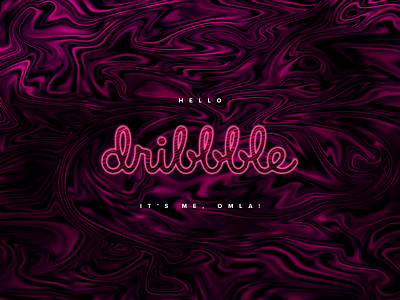 Hello Dribbble ! - OMLA Designs designs dribbble first hello omla post
