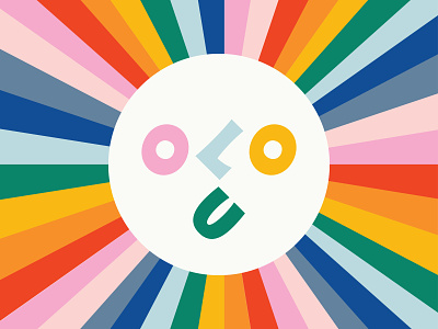 Colourama branding colourful design illustration logo minimal rainbow