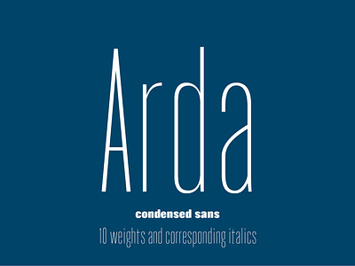 Font Arda | Шрифт Arda cyrillic font typography