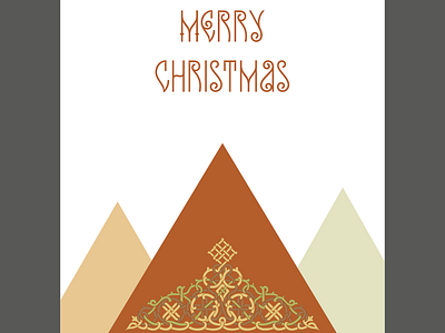Christmas Cards Set of 5 cyrillic design illustration typography vector