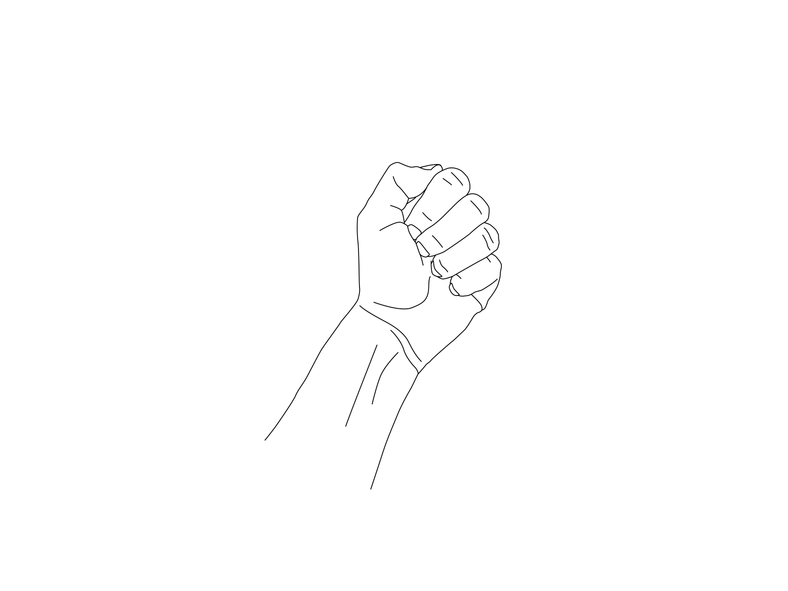 Ready 1.. 2.. no! animation black and white count fingers gif hand line line drawing middle finger one ready two