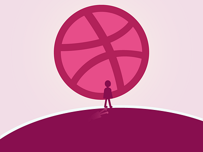 Hello Dribbble! debuts dribbble hello illustrator shot