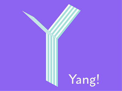 Y letter design