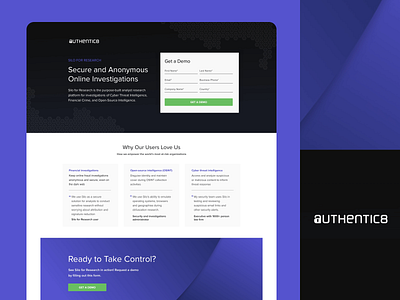 Software Demo | Landing Page cro design graphic landing page layout saas software ui ux web website