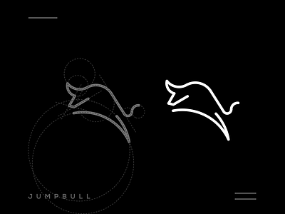 BULL GRID brand branding bull combination design forsale graphicdesigns grid illustration inspiration jump logo logodesign rendycemix vector